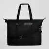 Black jacquard Eden Park travel bag