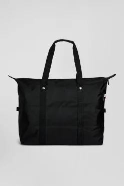 Black jacquard Eden Park travel bag