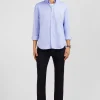 Blue cotton shirt