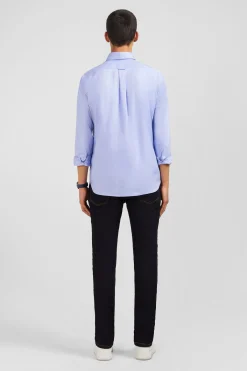 Blue cotton shirt