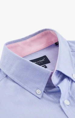 Blue cotton shirt