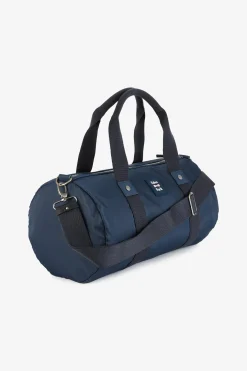 Dark blue sports duffle bag