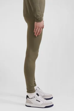 Khaki green stretch sports jogging bottoms