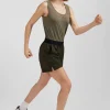 Khaki sports shorts