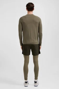 Khaki sports shorts