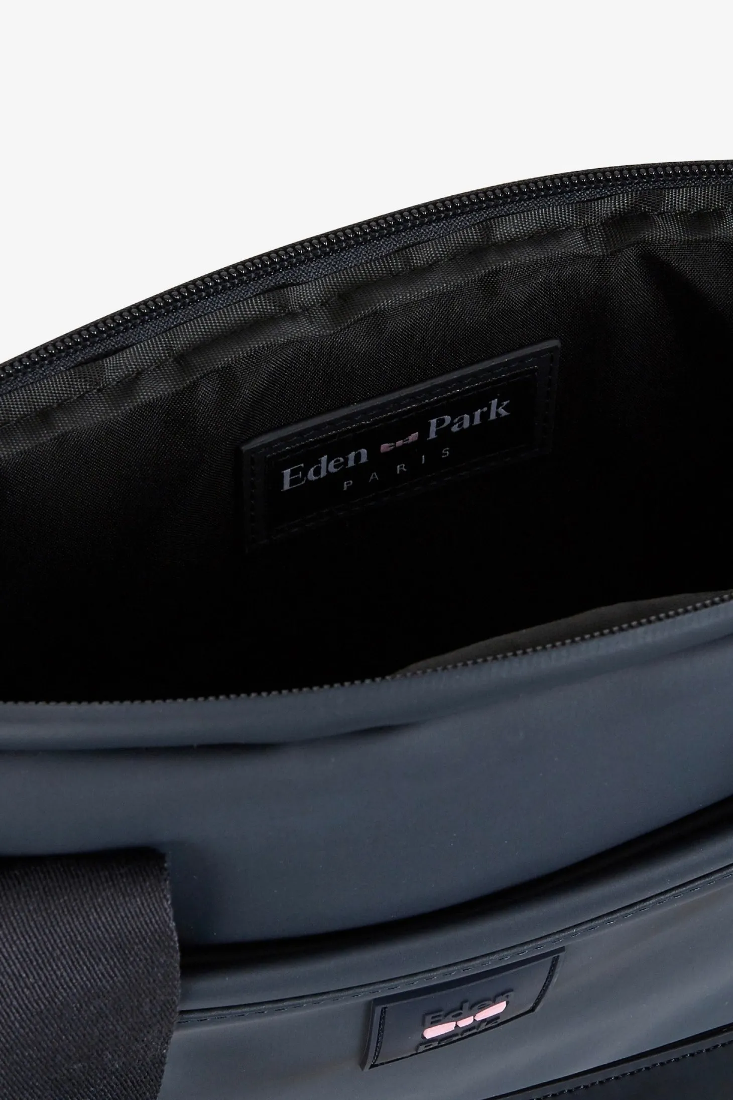 Navy blue rubber laptop sacoche