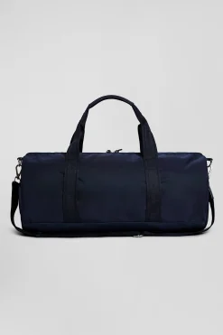 Navy blue sports duffle bag