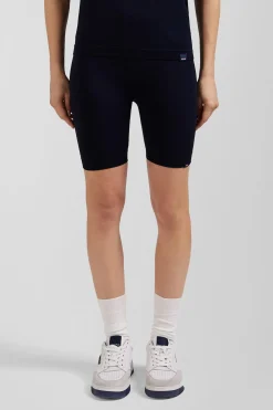 Navy blue stretch sports cycling shorts