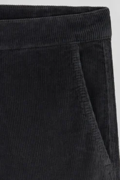 Regular brown stretch cotton chino trousers