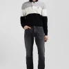 Regular grey mixed stretch denim jeans