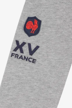 Regular white long-sleeved cotton rugby shirt