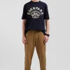 Relax camel brushed fleece jogging bottoms