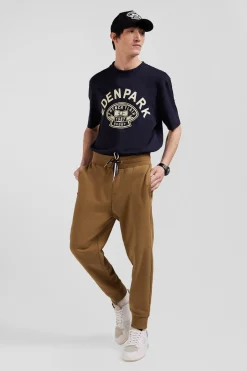Relax camel brushed fleece jogging bottoms