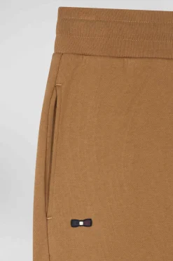 Relax camel brushed fleece jogging bottoms