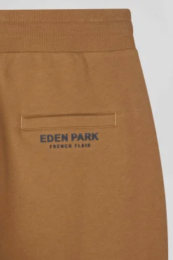 Relax camel brushed fleece jogging bottoms
