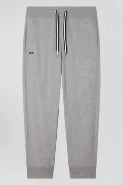 Relax grey brushed fleece jogging bottoms