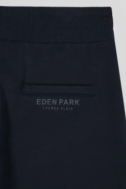 Relax navy blue brushed fleece jogging bottoms