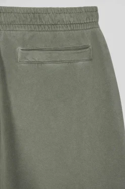 Relax unisex khaki brushed cotton fleece jogging bottoms