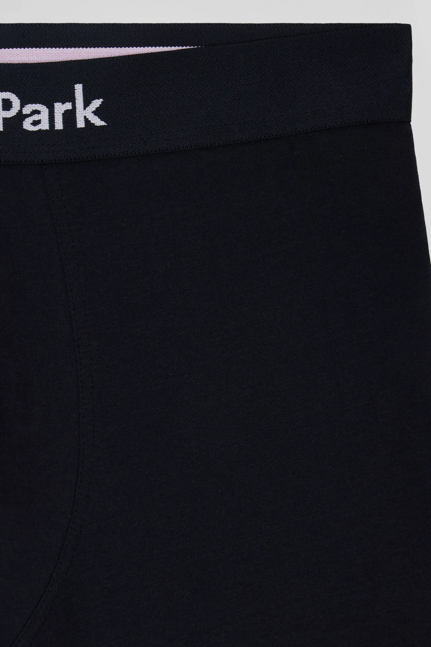 Set of 2 navy blue stretch cotton boxers