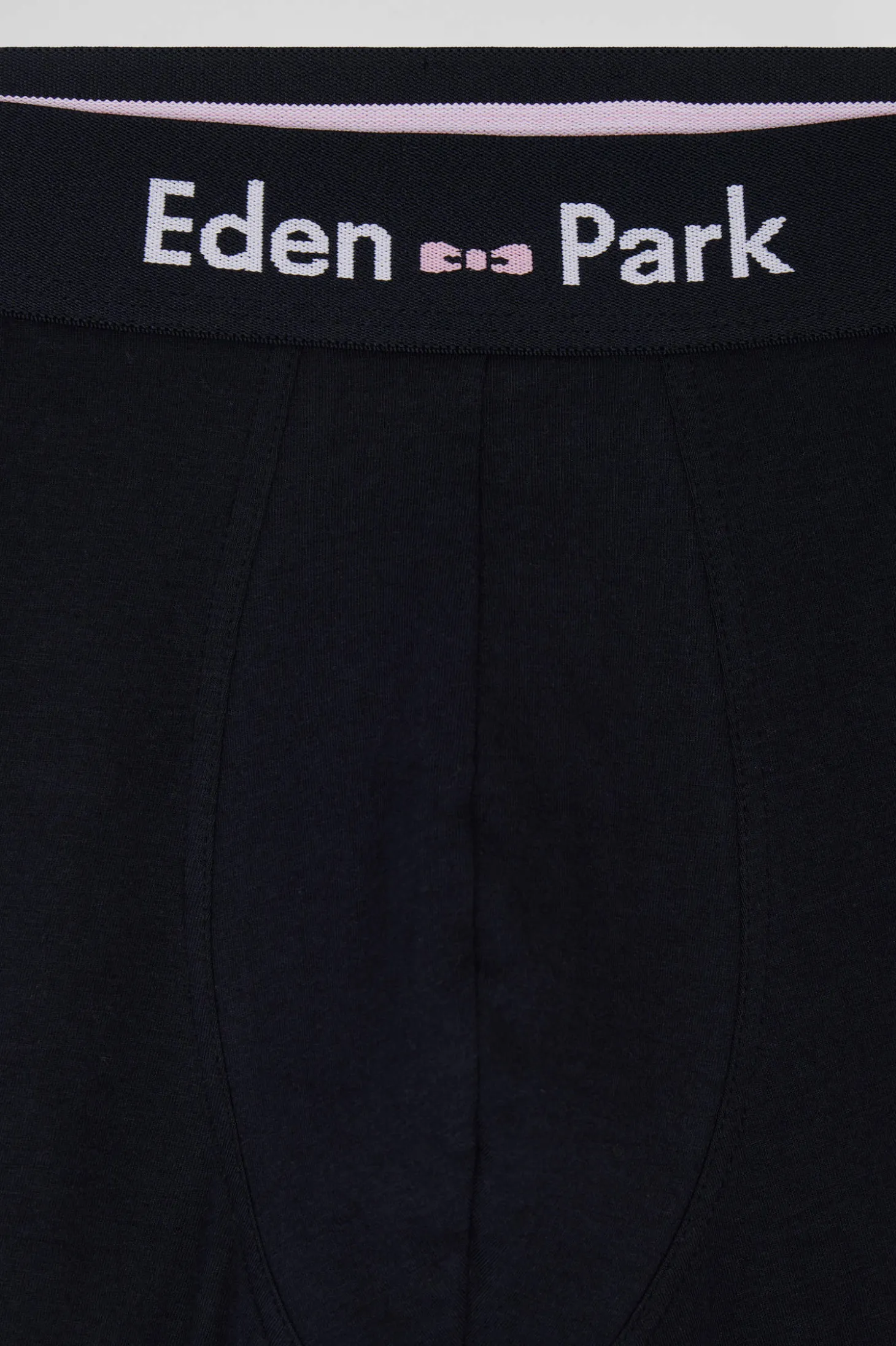 Set of 2 navy blue stretch cotton boxers