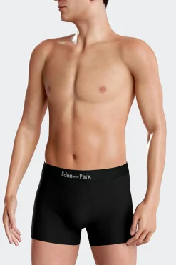 Set of 3 pink solid stretch cotton boxers