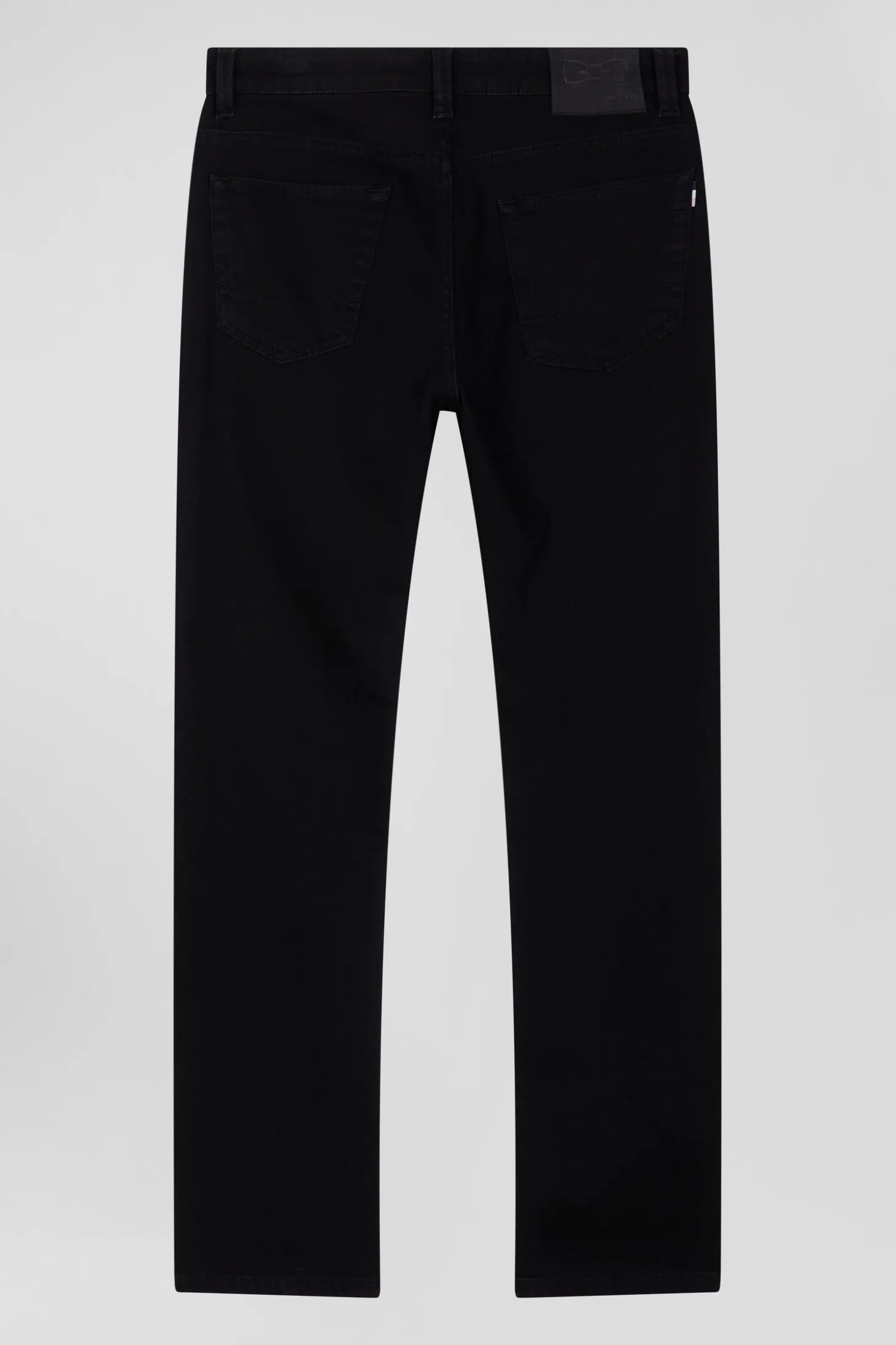 Slim black mixed stretch denim jeans