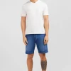 V-neck white light pima cotton t-shirt