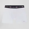 White stretch cotton boxers